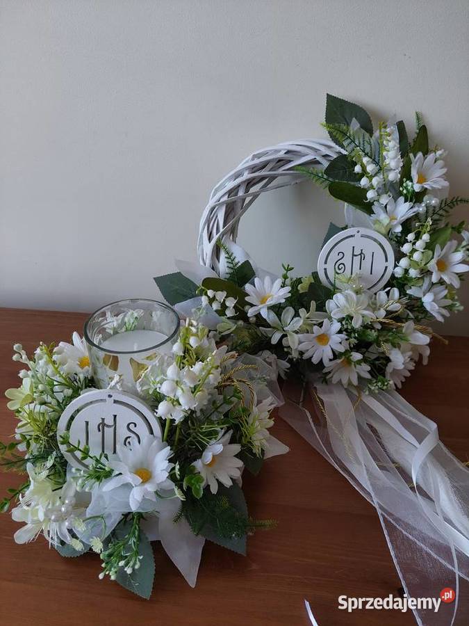 STROIK KOMUNIJNY LAMPION Wianki Wyposażenie wnętrz Stargard