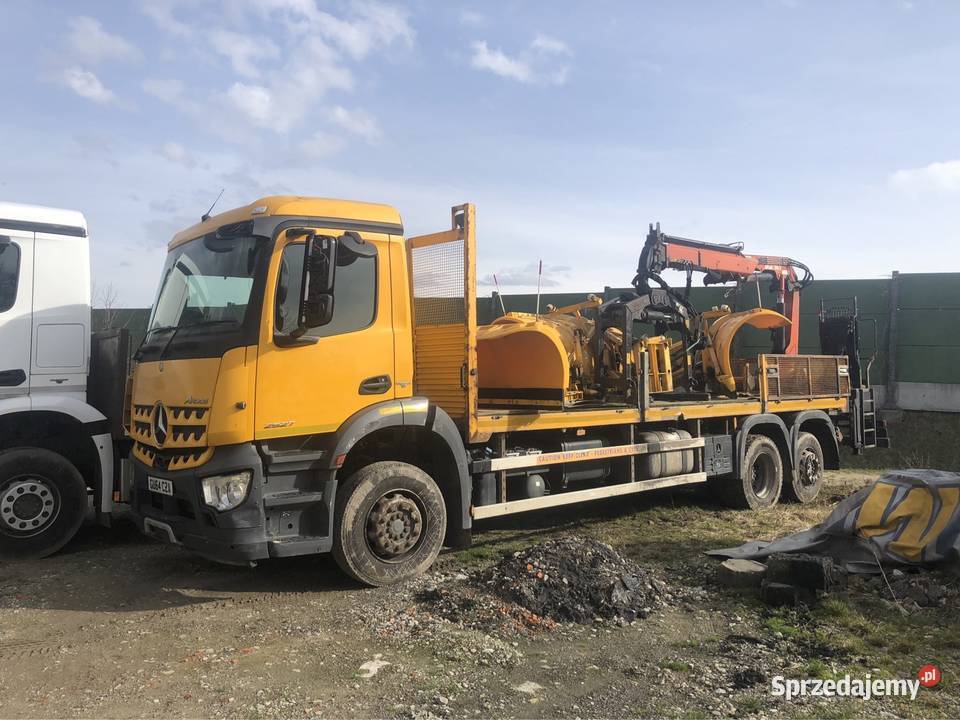 Mercedes arocs 2527 euro6 hds 6x2 2014 atlas Ropczyce