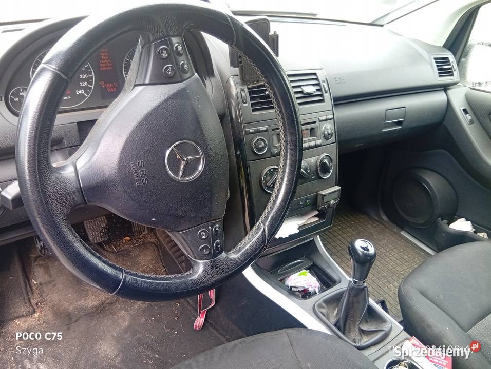 Mercedes a klasa W 169 benzyna 15 GAZ LPG 2009 Szygówek sprzedam