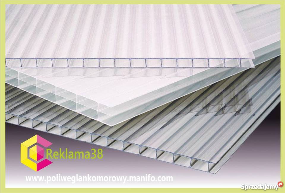 Poliwęglan Komorowy UV 4681016202532mm taras Gdańsk