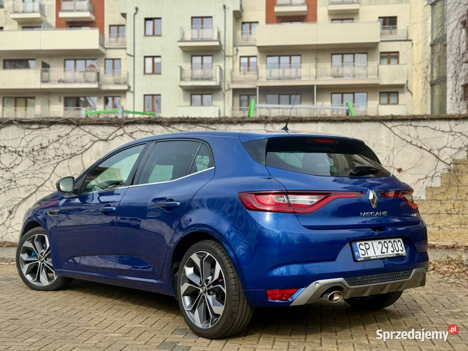 Renault Megane GTLINE IV 2016 lakier metallic śląskie Tarnowskie Góry