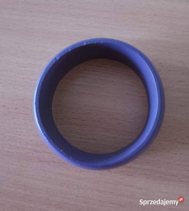 BRANSOLETKA drewniana bangle fioletowa sztywna Bransoletki