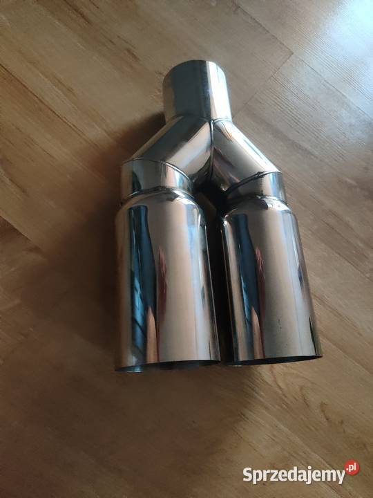 Końcówki wydechu nierdzewne 6376mm Częstochowa sprzedam