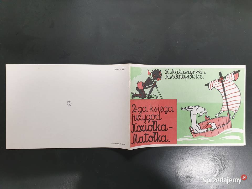 2ga Księga Przygód Koziołka Matołka stan idealny Polskie Komiksy Gdynia