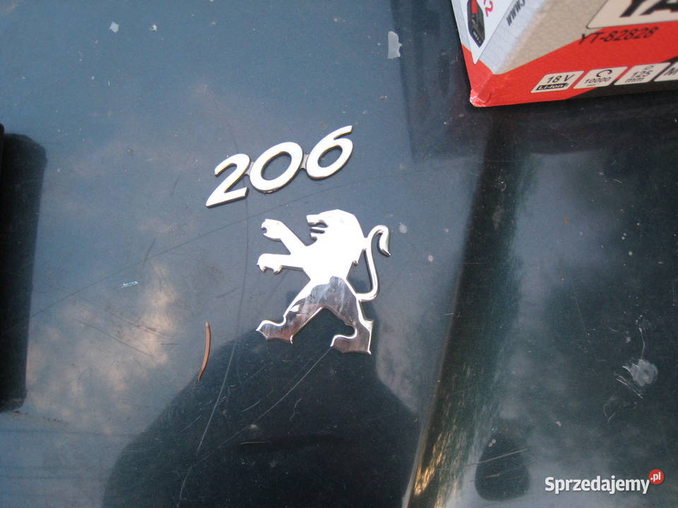 Logo emblemat Peugeot 206 lift 03 małopolskie Kraków sprzedam
