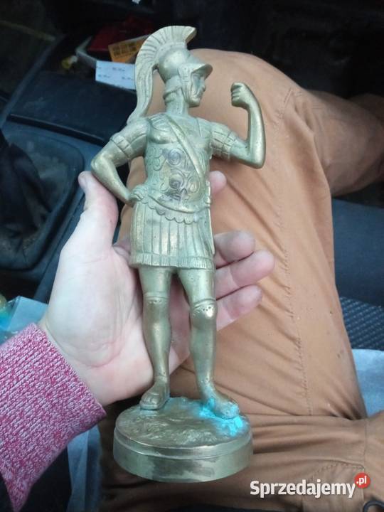 Olimpijczyk rzymianin figurka mosiężna Bydgoszcz