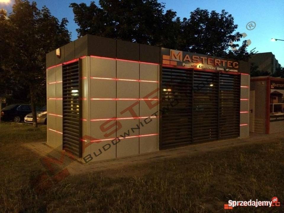 Pawilon Handlowy Kontener Biurowy mastertec Biuro Jarosław