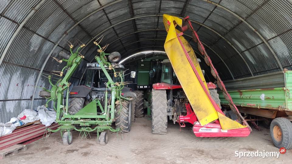 przetrząsarka przewracarka zgrabiarka krone KW Chełm