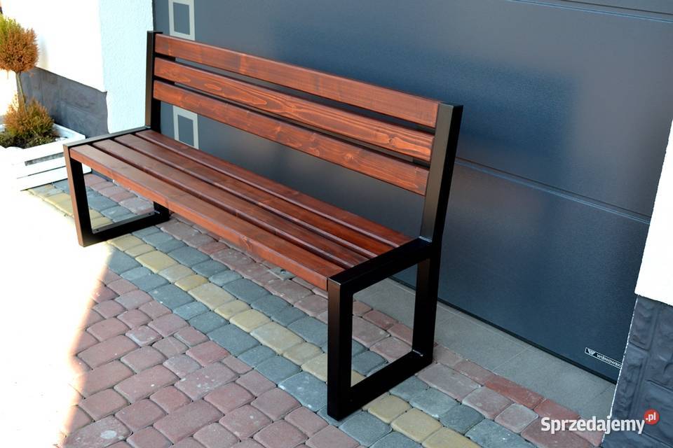 ławka miejska parkowa 190 Zalesie