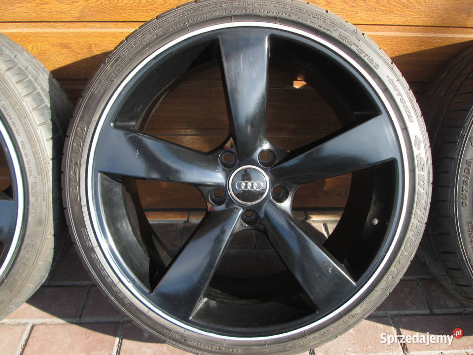 Koła alu 19 ROTOR Audi A4A5A6 opony lato w Kościerzyna