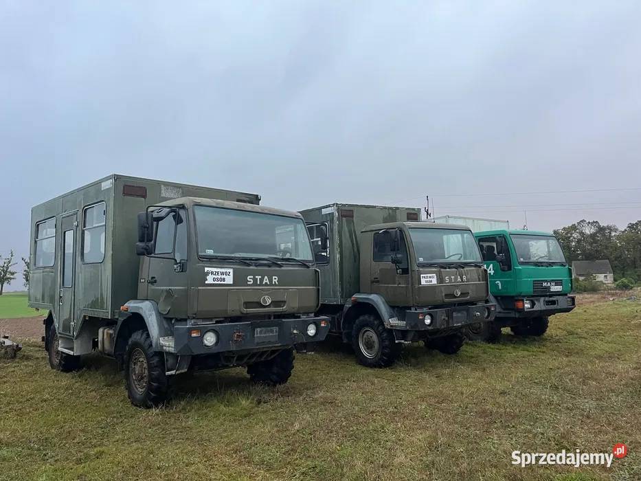Star 944 4x4 2002r kamper man 744 266 nie Dziedzice