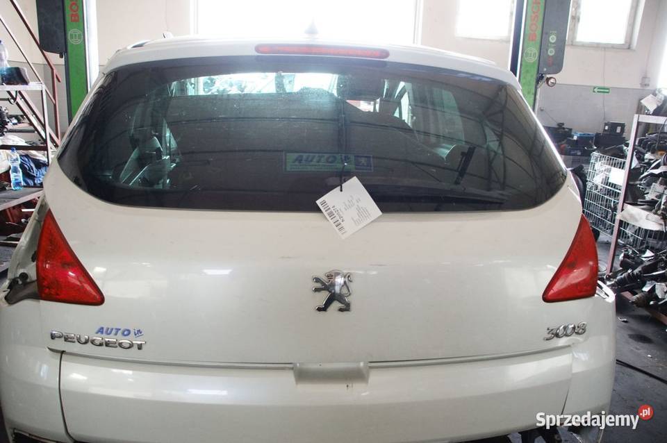 KLAPA PEUGEOT 3008 T 8 KWE osobowe kujawsko-pomorskie Lipno sprzedam