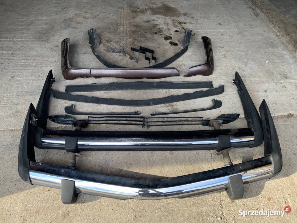 Zderzaki komplet Mercedes SL R107 USA przód tył Warszawa sprzedam