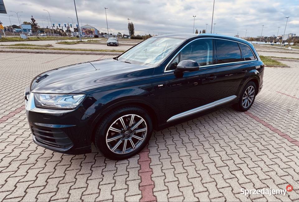 Audi Q7 30tdi quatrro salon Polska elektrochrom. lusterka boczne Lublin