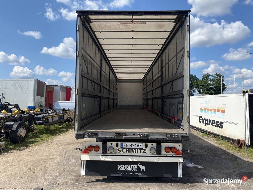 Naczepa Schmitz Cargobull Burtowe i plandeki lubuskie Gorzów Wielkopolski