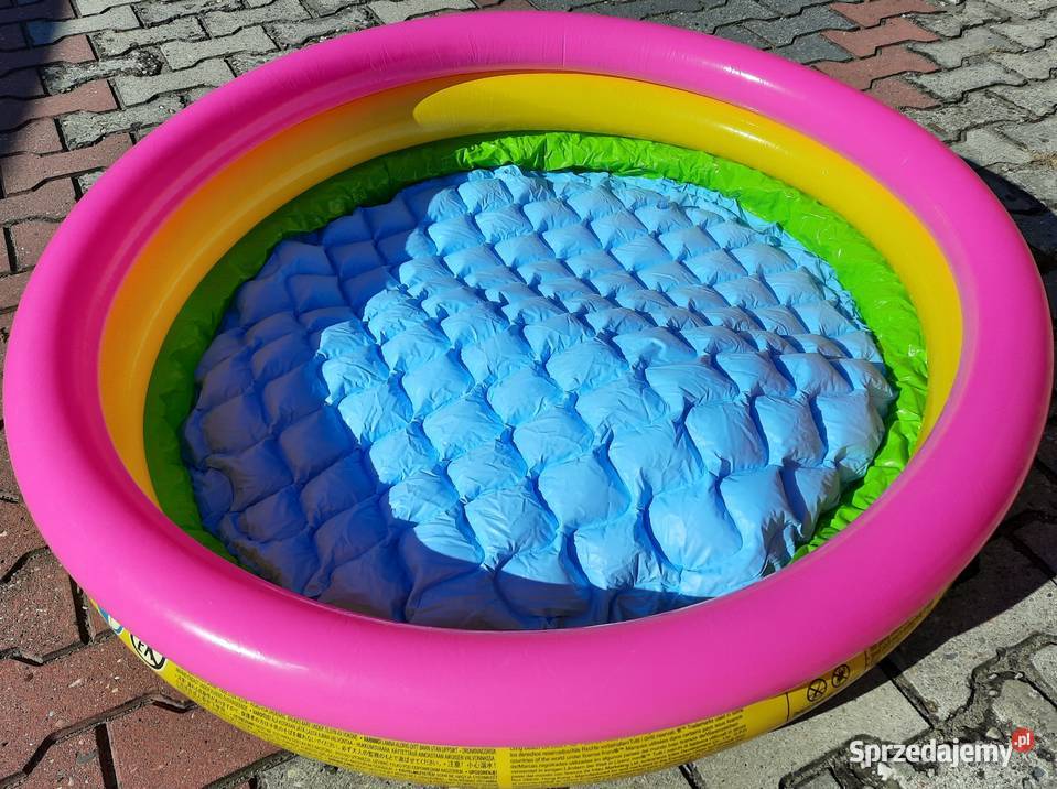 Basenik tęcza miękkie dno 131L 114x25 57412 ND