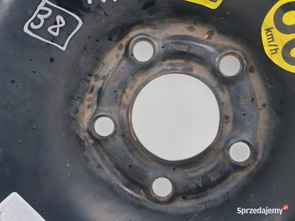 KOŁO ZAPASOWE DOJAZDOWE Opel Vectra C Astra H Chełm sprzedam