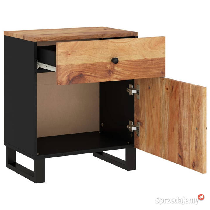 Szafka nocna 50x33x60 lite drewno akacjowe Warszawa
