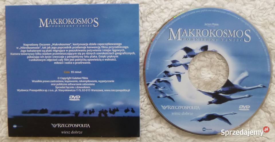 Film DVD Makrokosmos Podniebny taniec Warszawa sprzedam