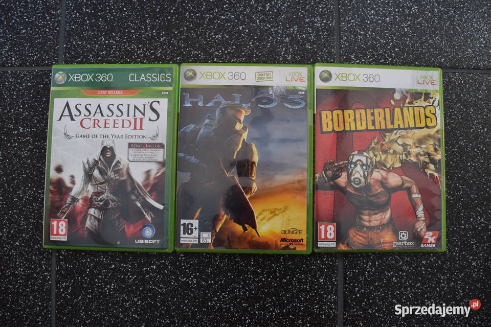 3 Gry X BOX 360Oryginał Okazja Dajtki Wysyłka