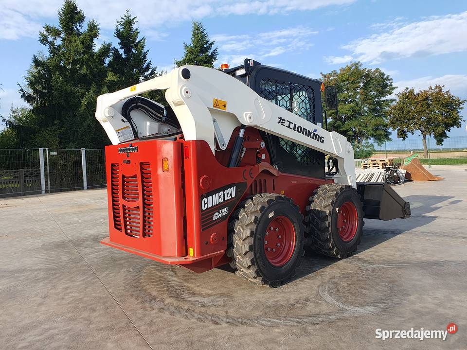 Ładowarka burtowa skid steer LONKING CDM312V 20 pełny VAT