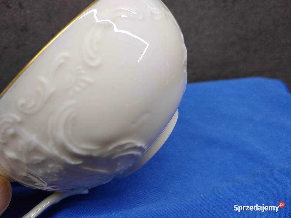 Trio filiżanka do herbaty Rosenthal Sanssouci wielkopolskie Kalisz