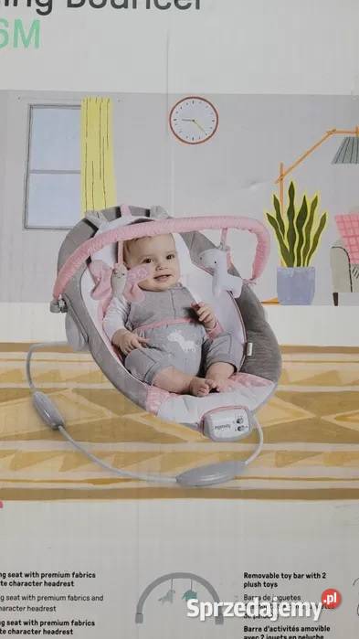 Leżaczek z funkcją melodyjki wielkopolskie Poznań