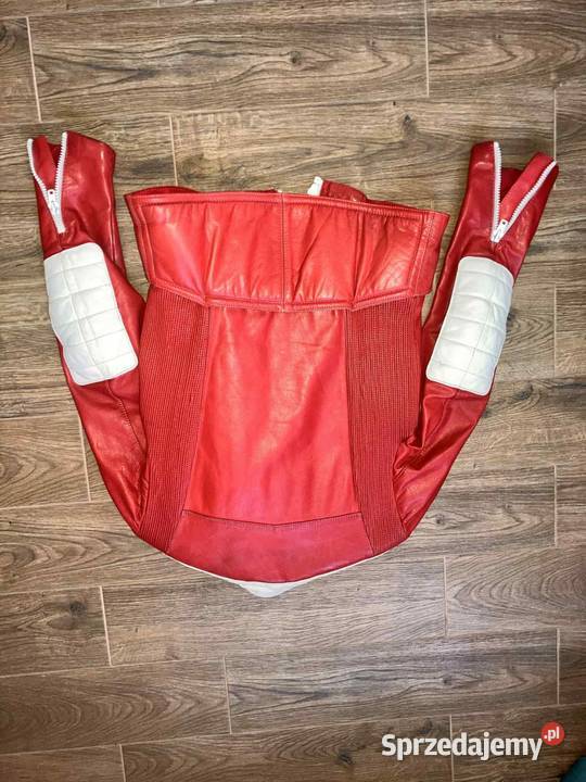 Damska Kurtka Motocyklowa z Grubej Skóry Części i akcesoria motocyklowe Gdynia