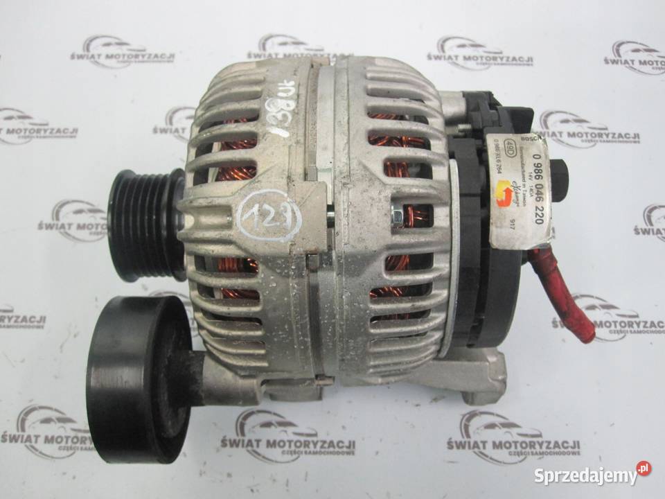 BMW X3 E83 25 i 05r alternator 0986046220 BR14MO