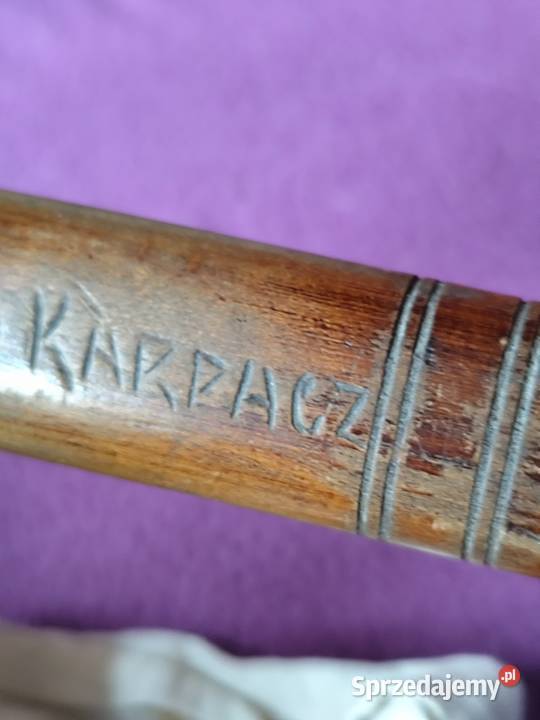 Oryginalna ciupaga turystyczna z PRL lata 70te