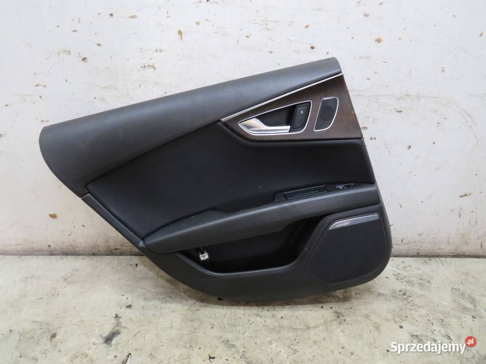 BOCZEK DRZWI LEWY TYŁ TYLNI AUDI A7 4G