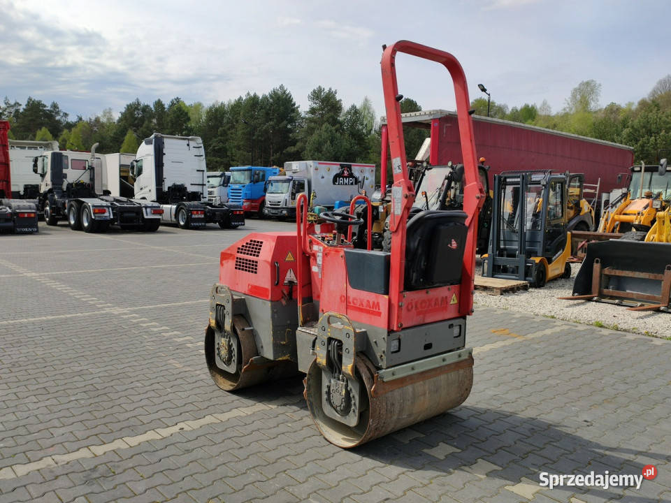 walec Bomag BW 100 ADM2 16t Podwójny Kulowy Widełki