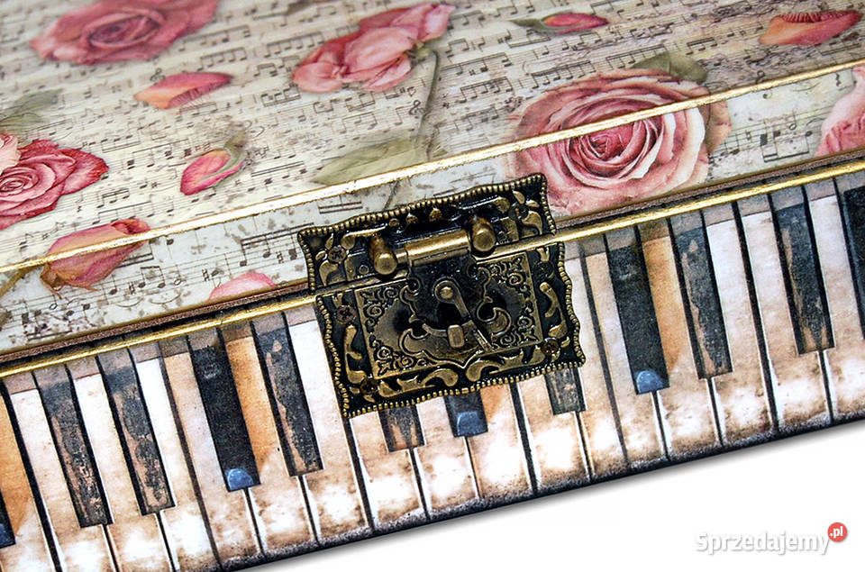 HERBACIARKA pudełko drewniane 12przegród RÓŻE Bydgoszcz