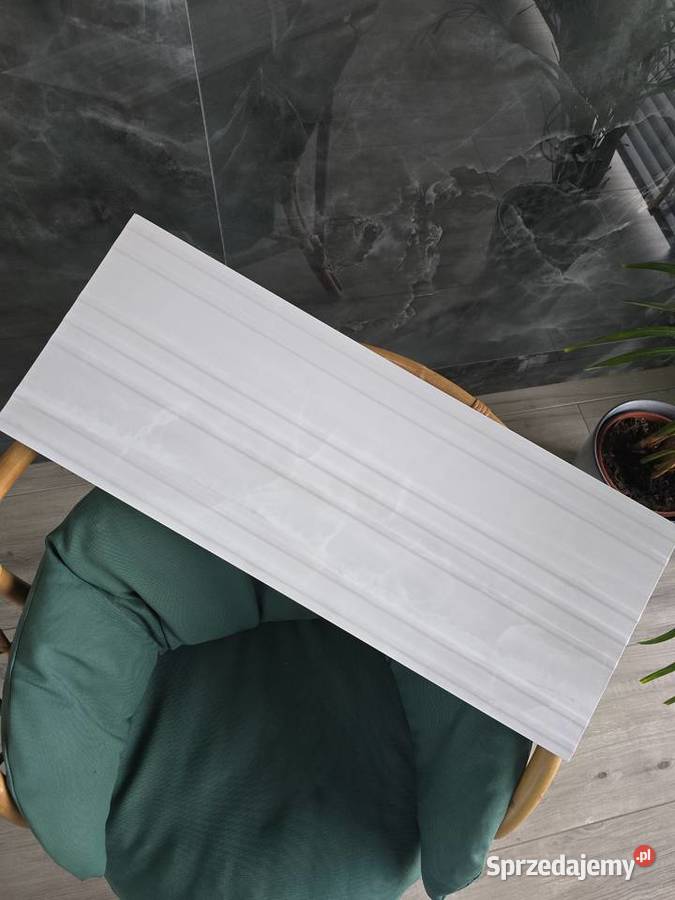 Płytka ścienna ONYX WHITE STR 30x75 GAT 1 łódzkie Opoczno