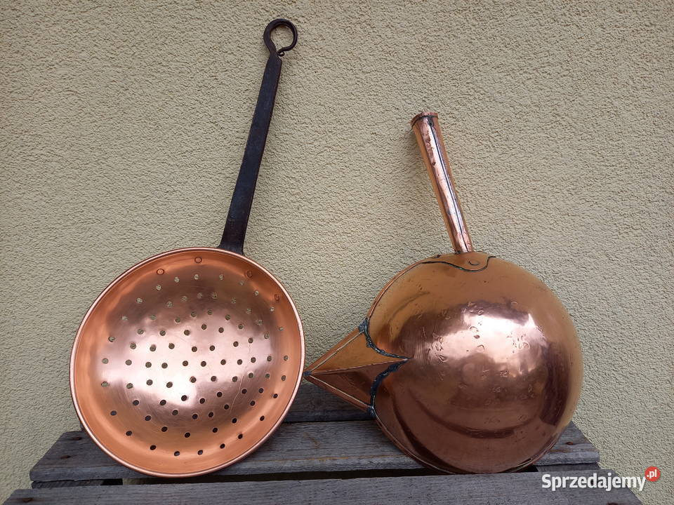 duża miedziana chochla poj 1 litr Warszawa