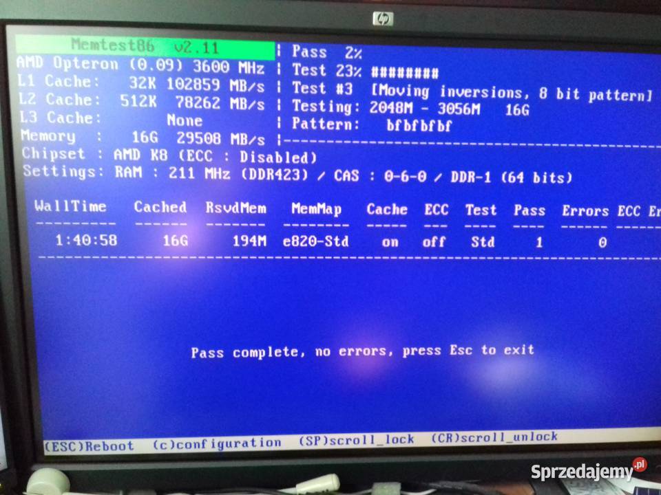 Micron MTA4ATF1G64AZ3G2F1 MTA4ATF1G64AZ3G2B1 203 Pojemność 16GB Bydgoszcz