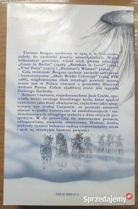 Thomas Berger Mały Wielki Człowiek mazowieckie Warszawa