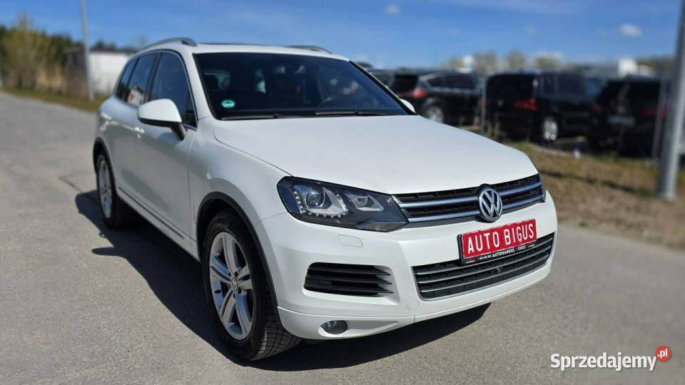 Volkswagen Touareg 4x4 ledy automat bixenon immobilizer Lębork