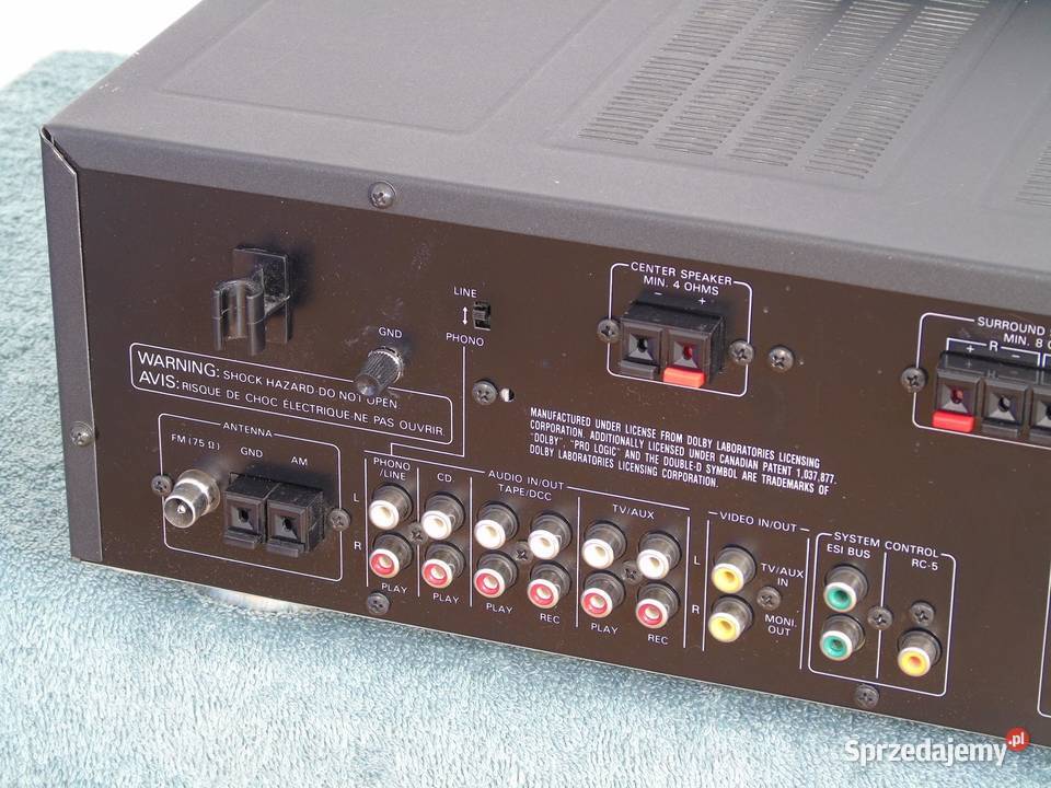 Amplituner Philips FR931 pilot mocny i sprawny Jasło sprzedam