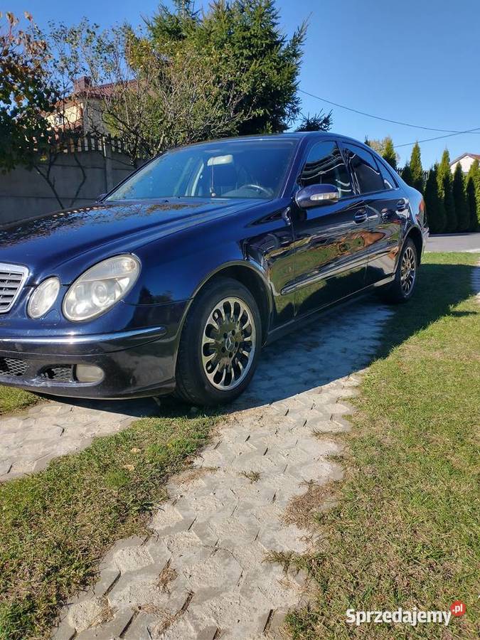 Mercedes E 27 177 MANUAL lubelskie sprzedam