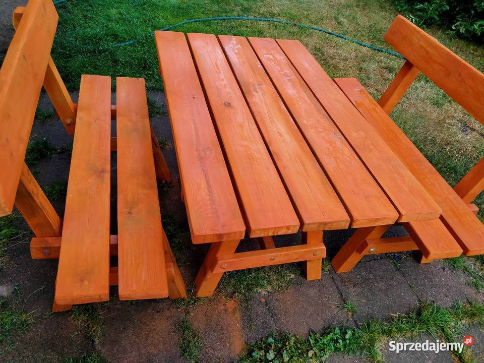 Meble ogrodowe sosna Szamotuły