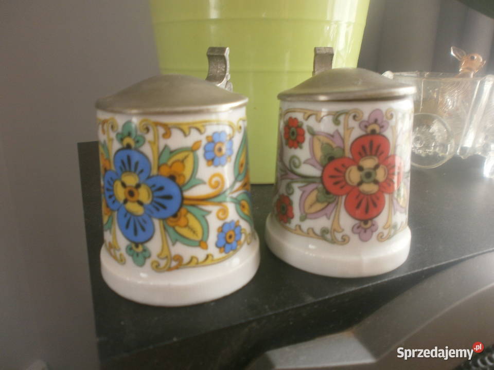 małe kolorowe pojemniczki z pokrywą Zielona Góra sprzedam