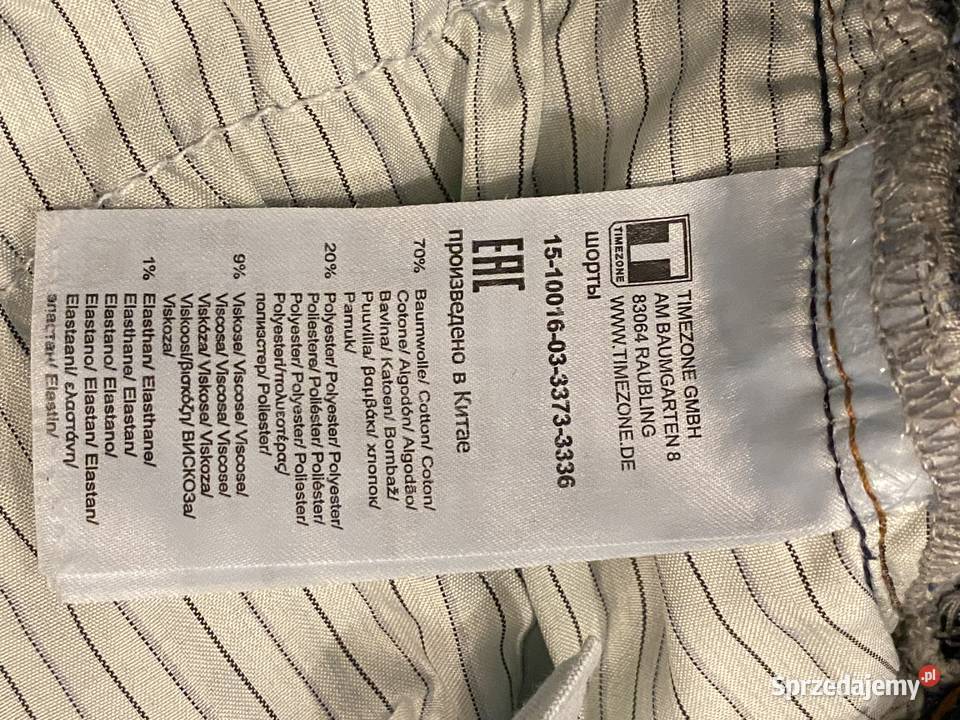 Timezone damskie rybaczki 34 niebieski Zawiercie sprzedam