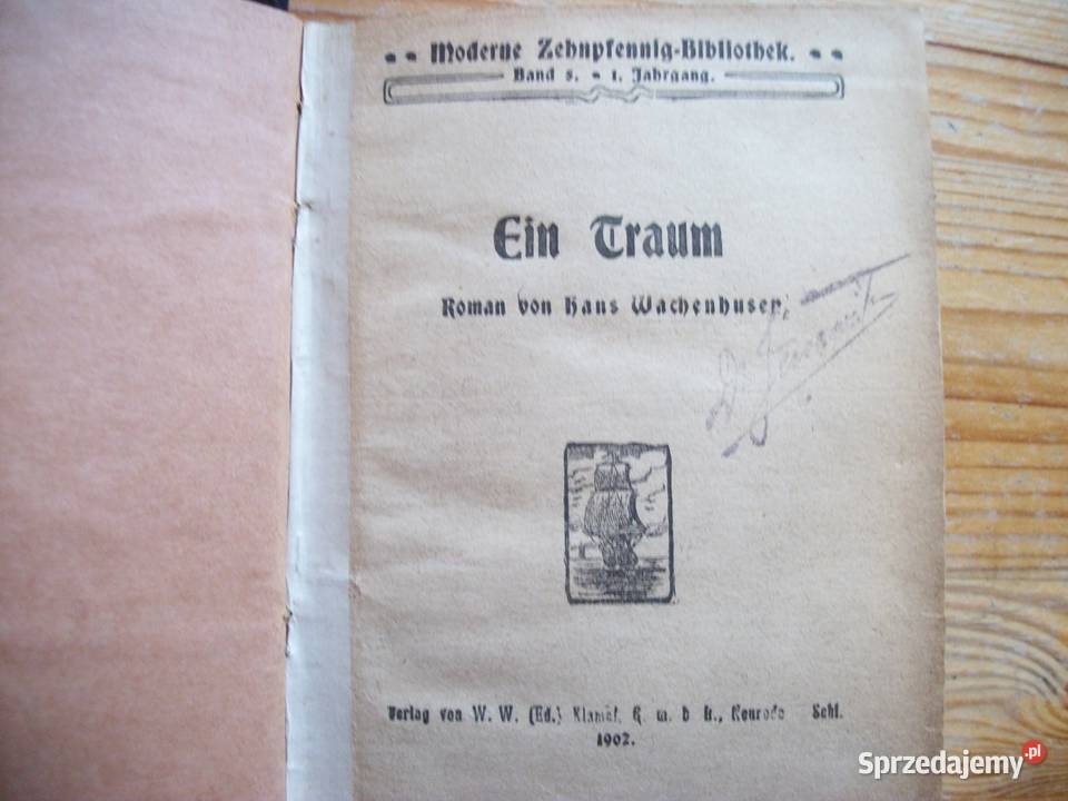 Ein TraumZbiór nowel w jniemieckim Przemyśl