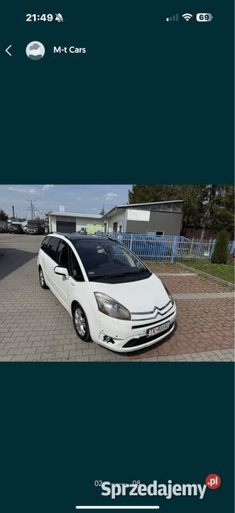 Citroen C4 Grand Picasso Navi Skory Xenon świętokrzyskie
