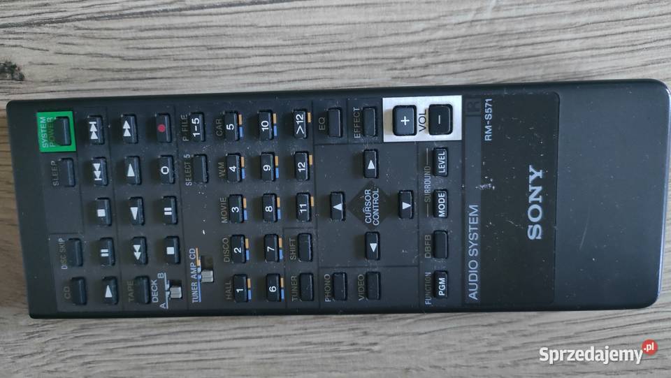 Amplituner Sony STRD565 z oryginalnym pilotem Rypin