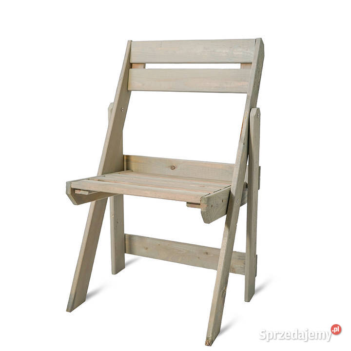 krzesło ogrodowe składane drewniane nowoczesne Elbląg sprzedam