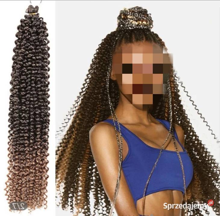 NOWE włosy kręcone TWIST myciu same się skręcają Stargard