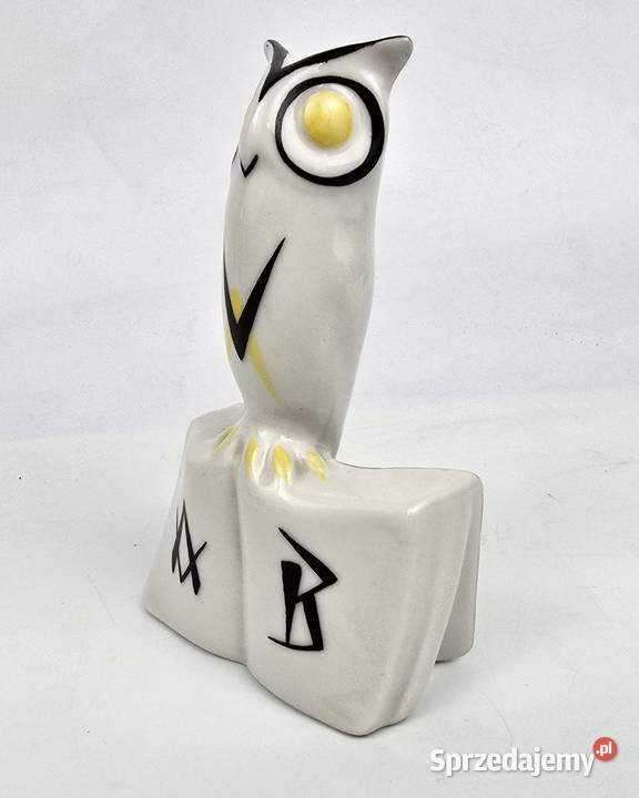 Look Sowa na książce Hollohaza Węgry pikasiak mazowieckie Warszawa