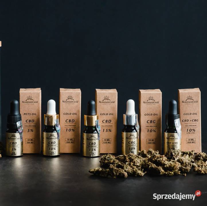Olejek CBDCBG 55 GOLD OIL Bielsko-Biała